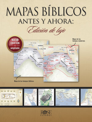 cover image of Mapas bíblicos antes y ahora